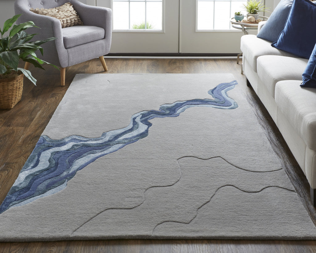 Wool Flow Area Rug