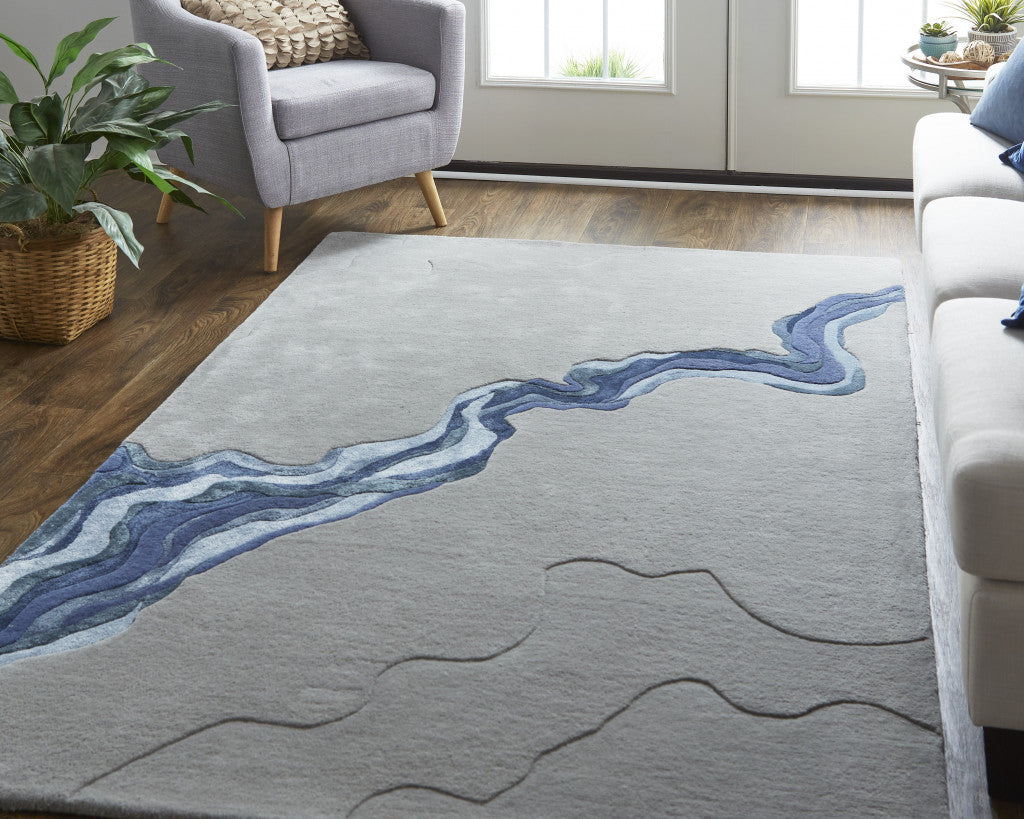 Wool Flow Area Rug