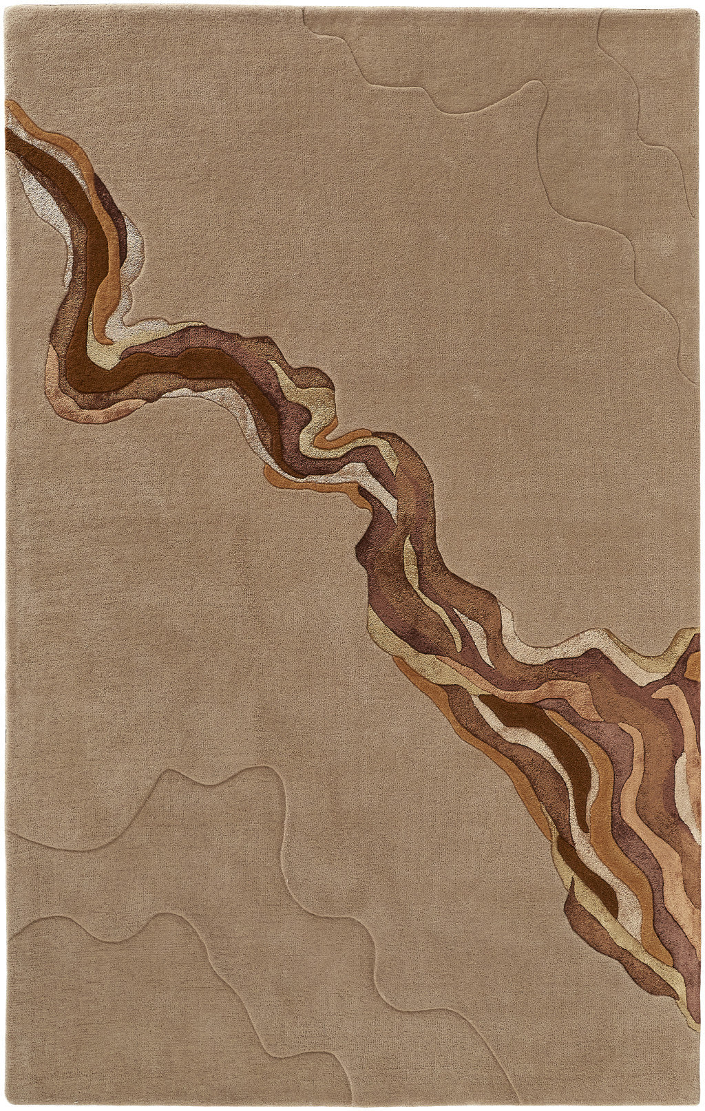 Wool Flow Area Rug