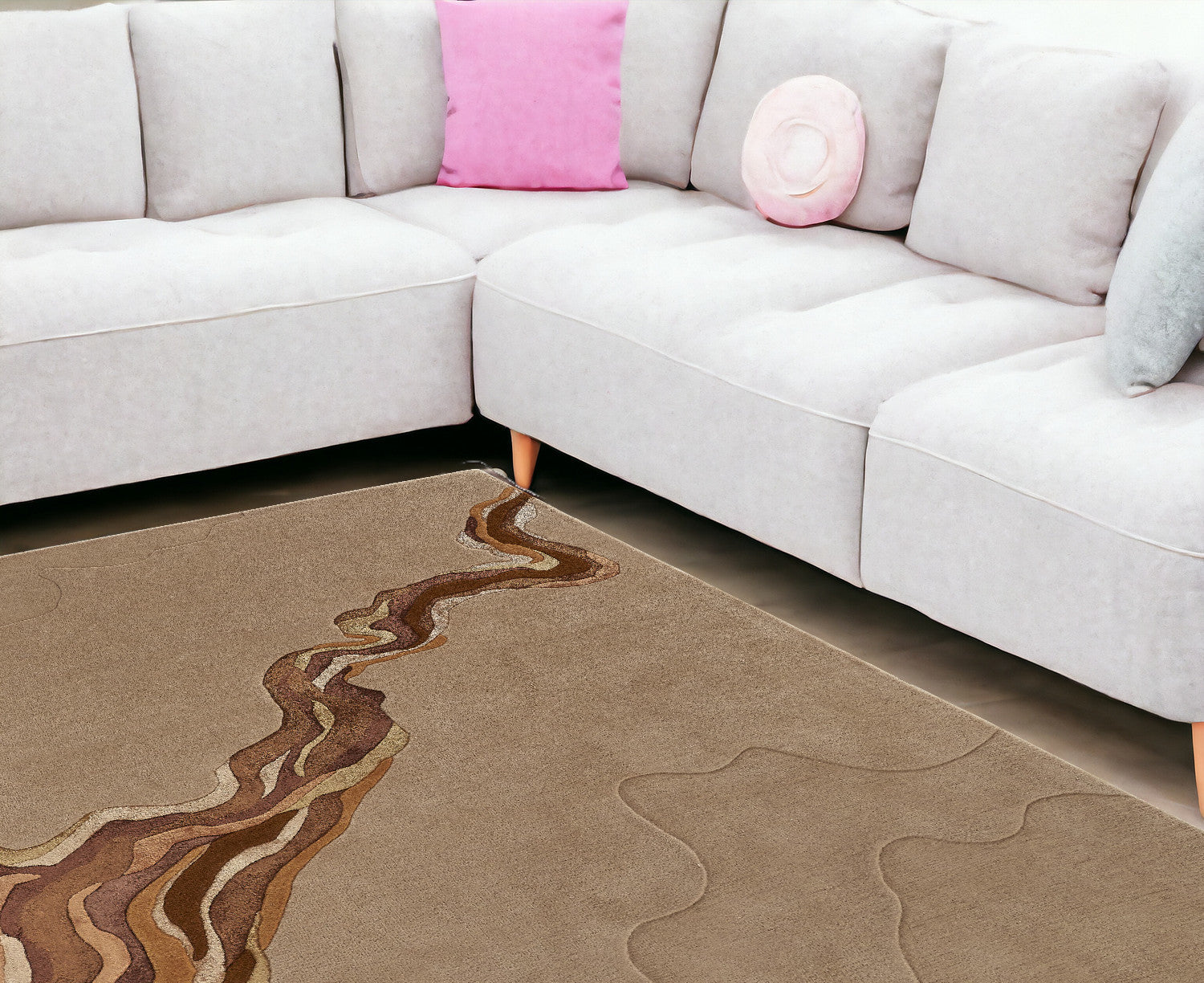 Wool Flow Area Rug