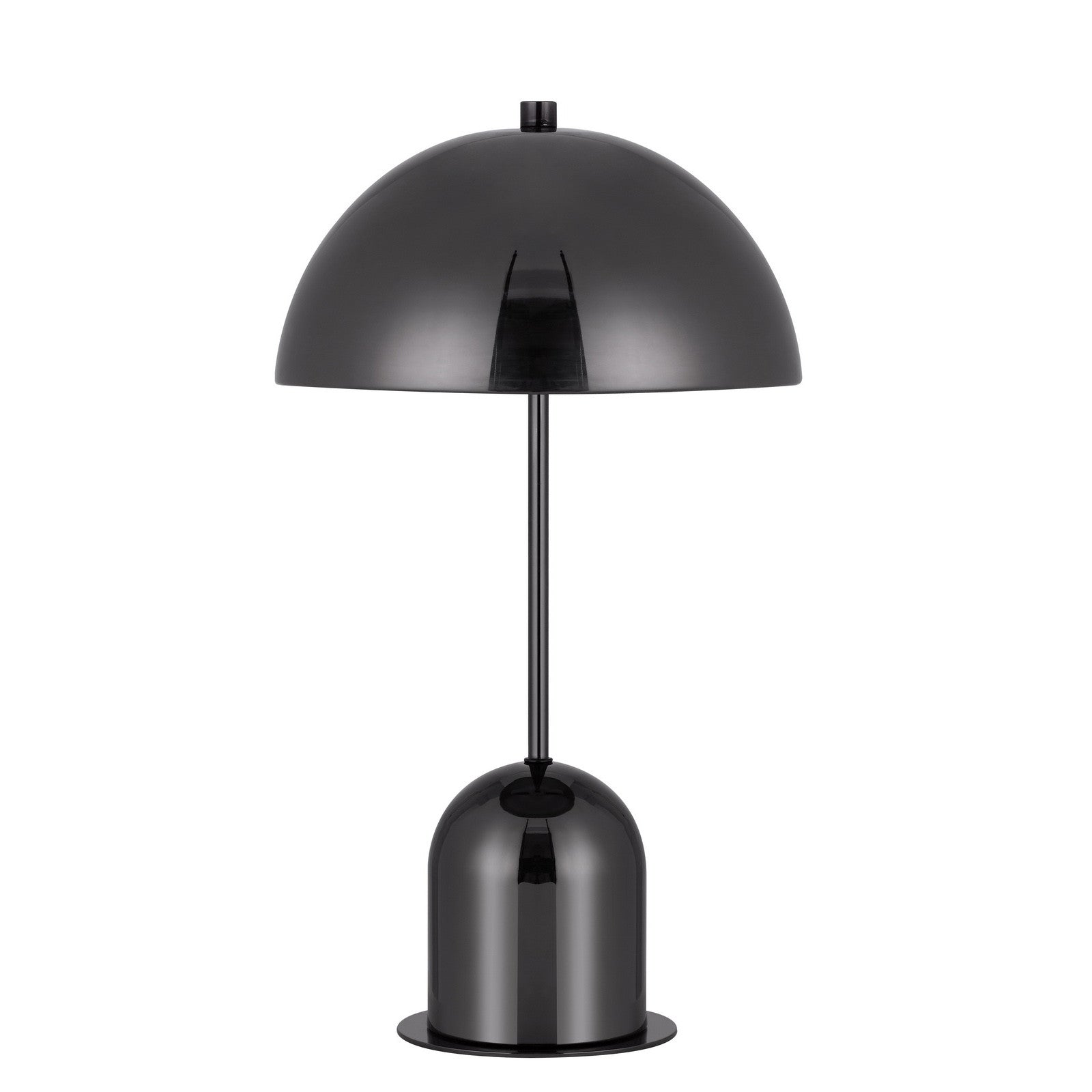 20" Metal Table Lamp with Dome Shade