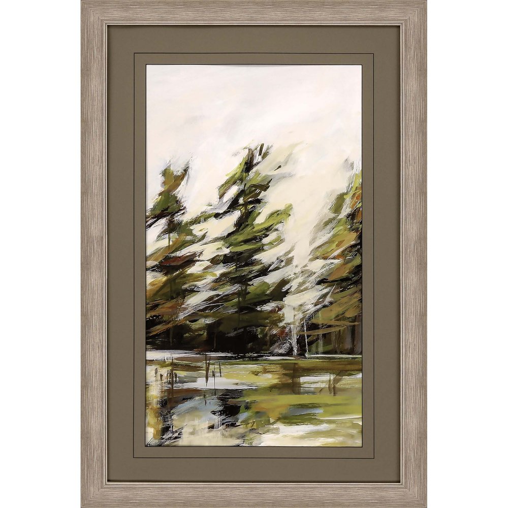 "29" x "44" "Evergreen" Framed Wall Art