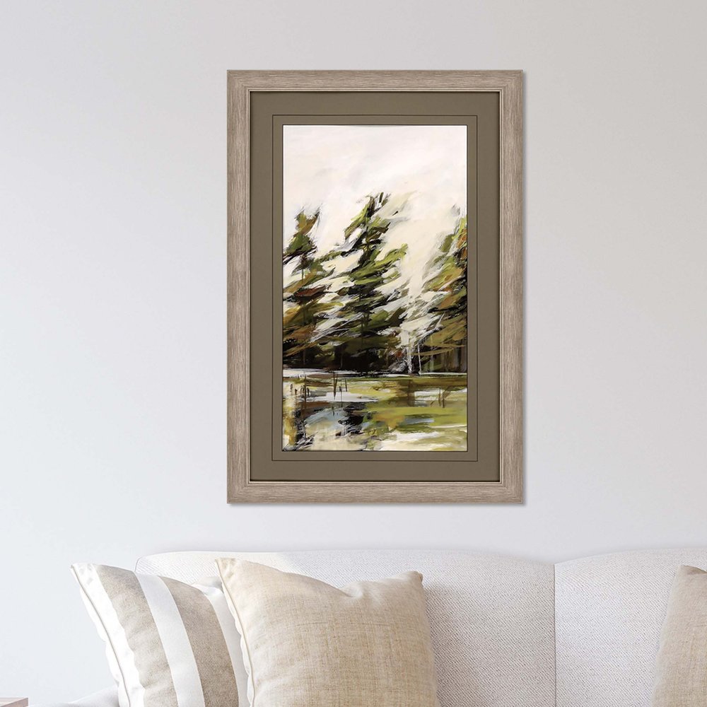 "29" x "44" "Evergreen" Framed Wall Art