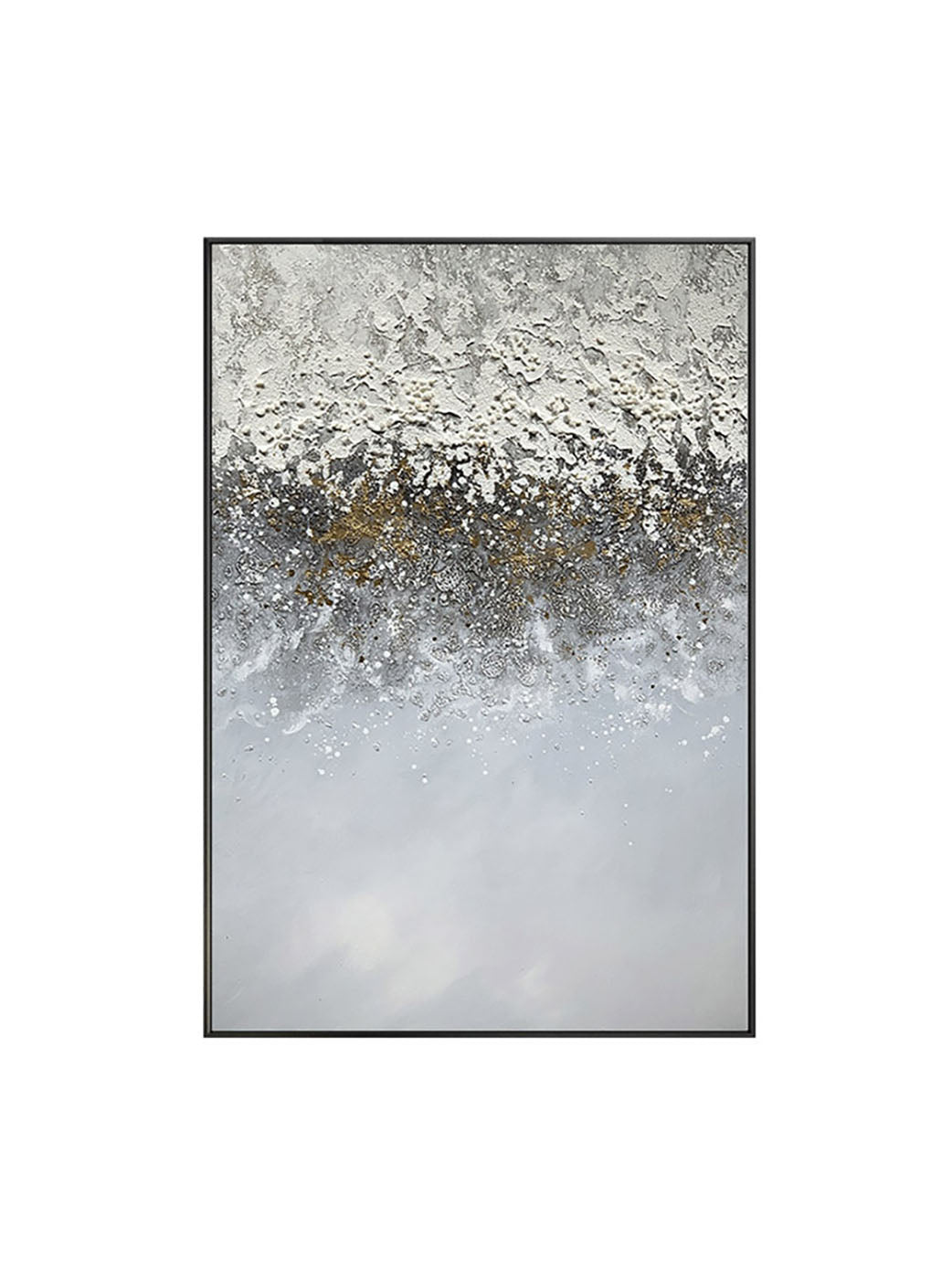 Gray Abstract Wall Art