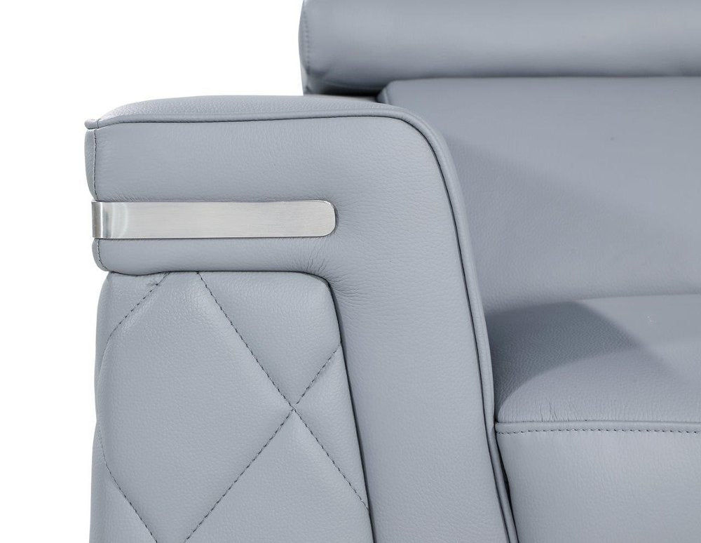 42" Leather Diamond Tufted Club Chair