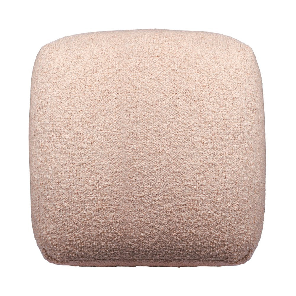 18" Outdoor Cube Pouf Ottoman