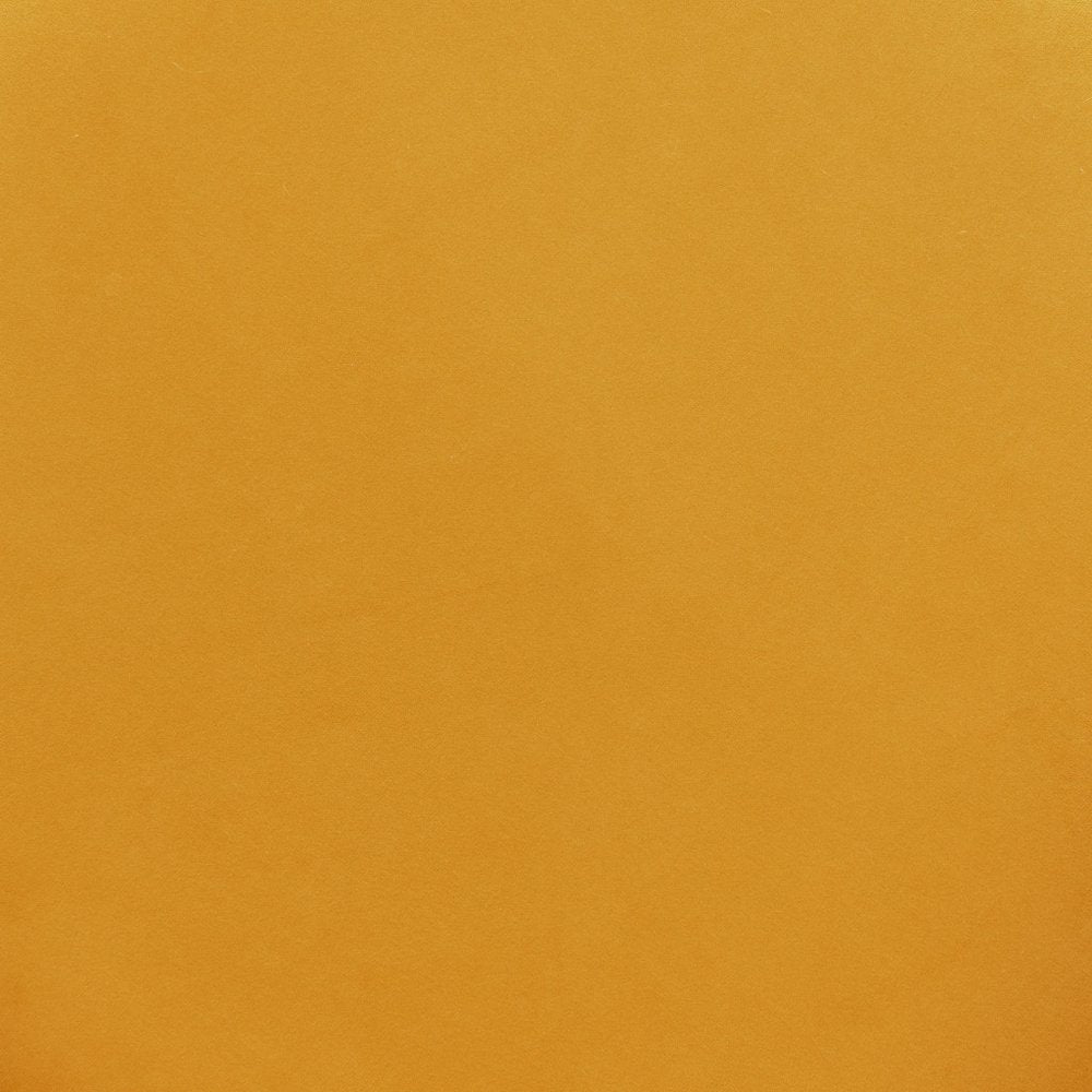 22" Orange Modern Velvet Swivel Dining Chair