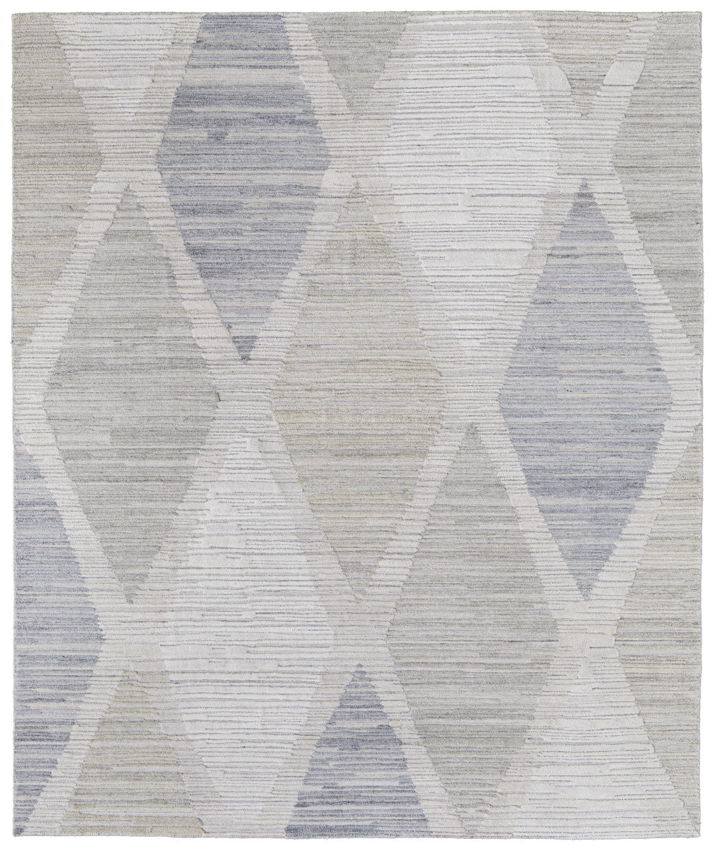 White Pane Hand Woven Rug