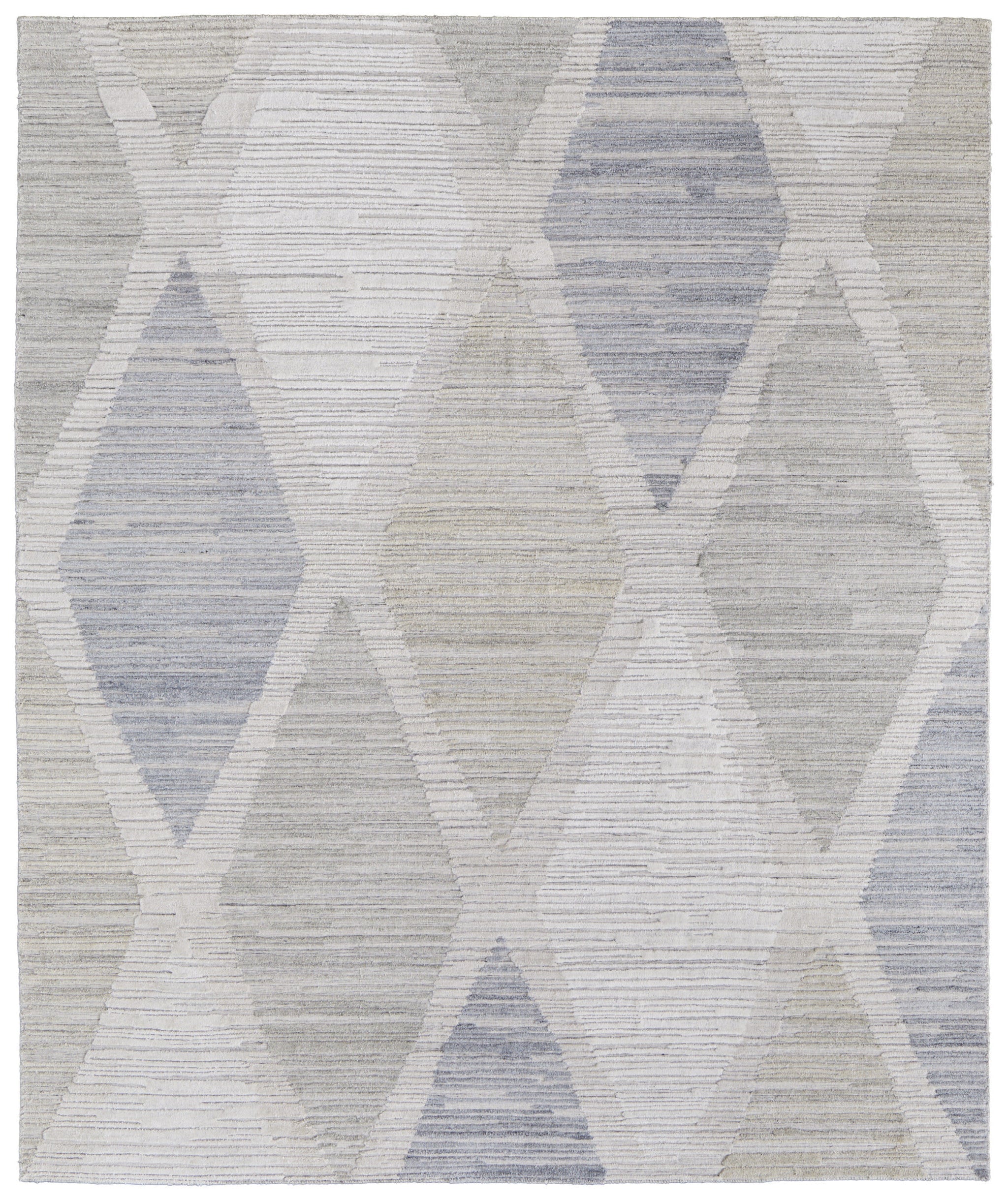 White Pane Hand Woven Rug