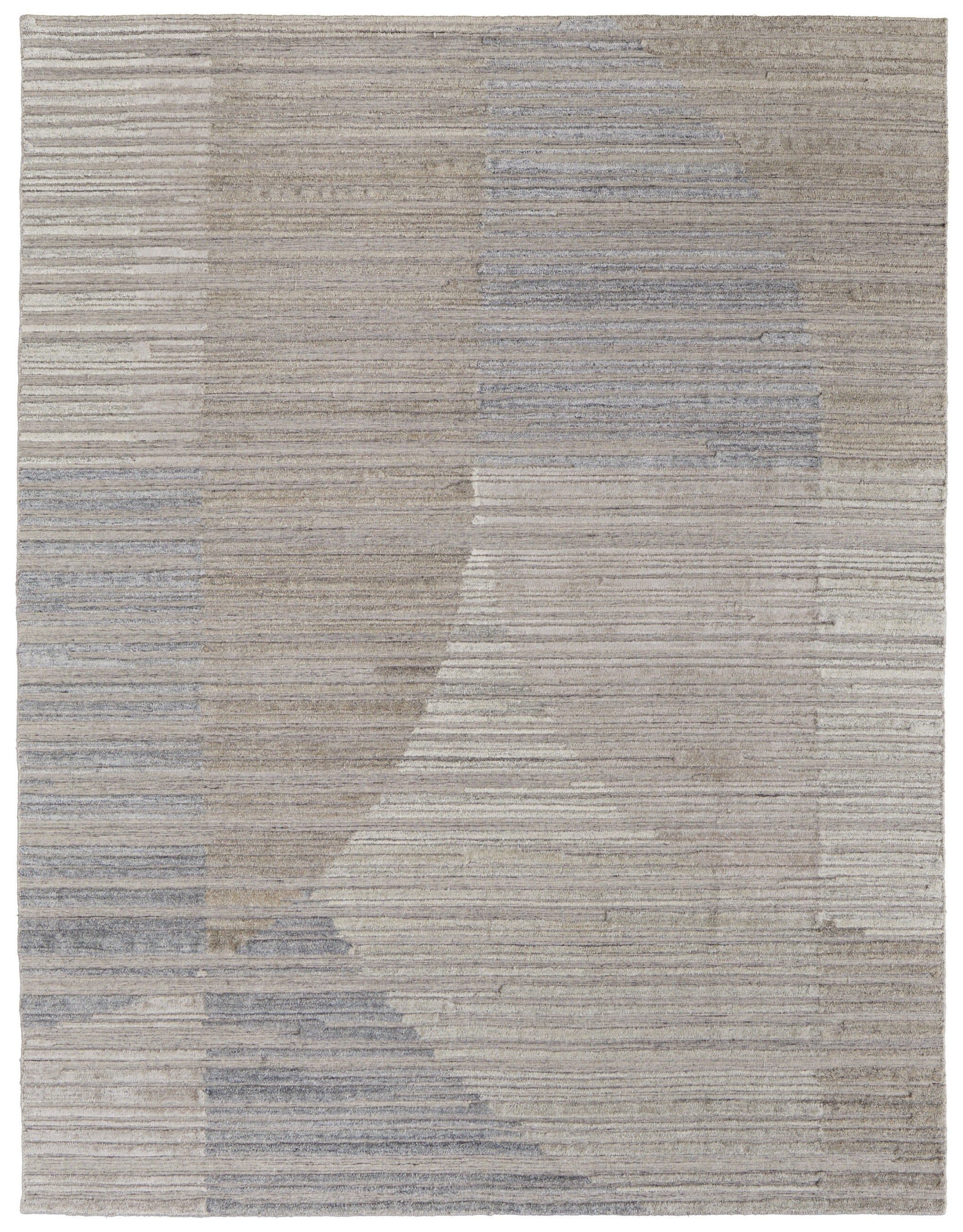 Brown Modern Hand Woven Rug