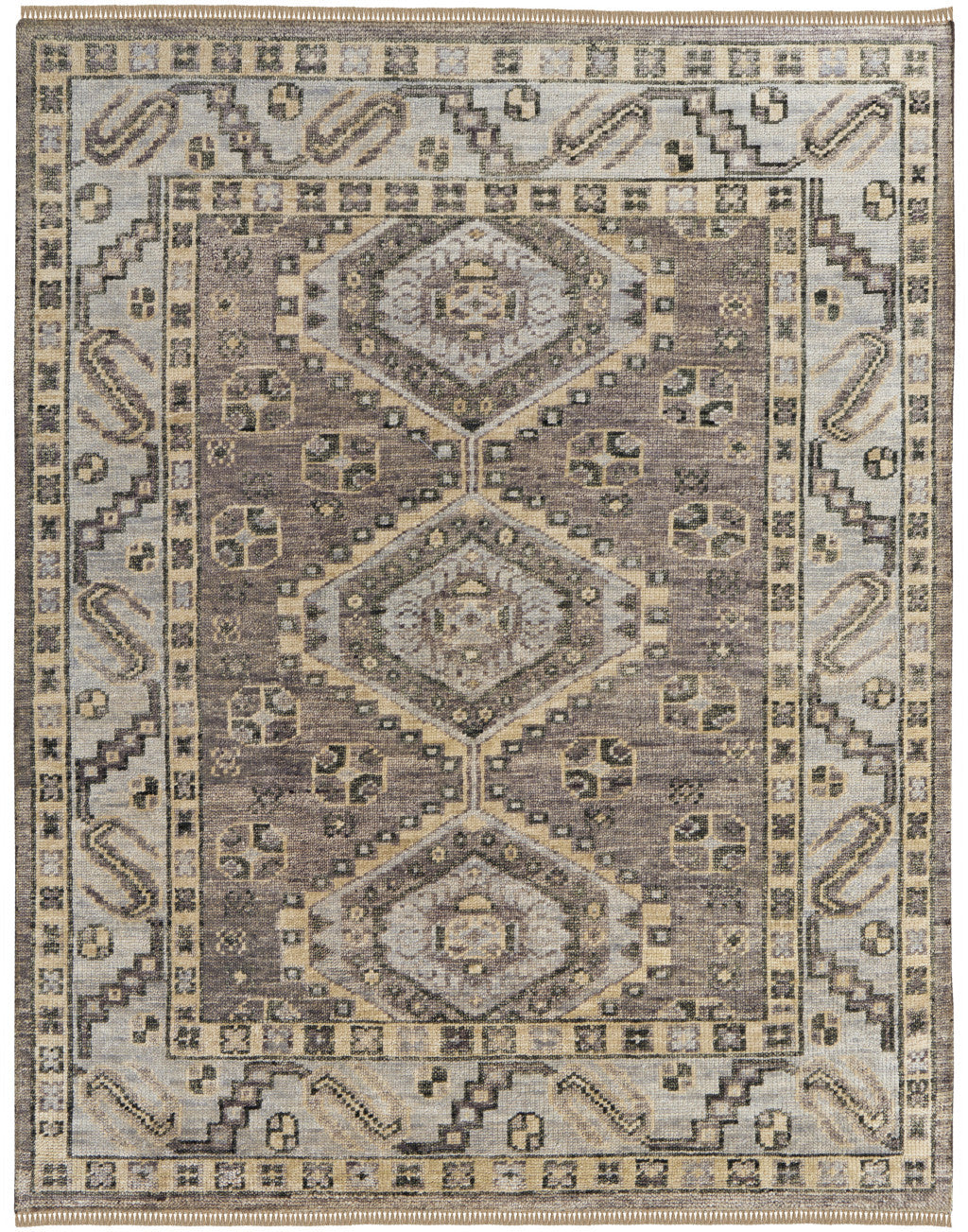 Geometric Medallion Area Rug