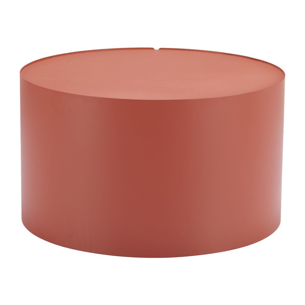 29" Terracotta Round Outdoor Coffee Table