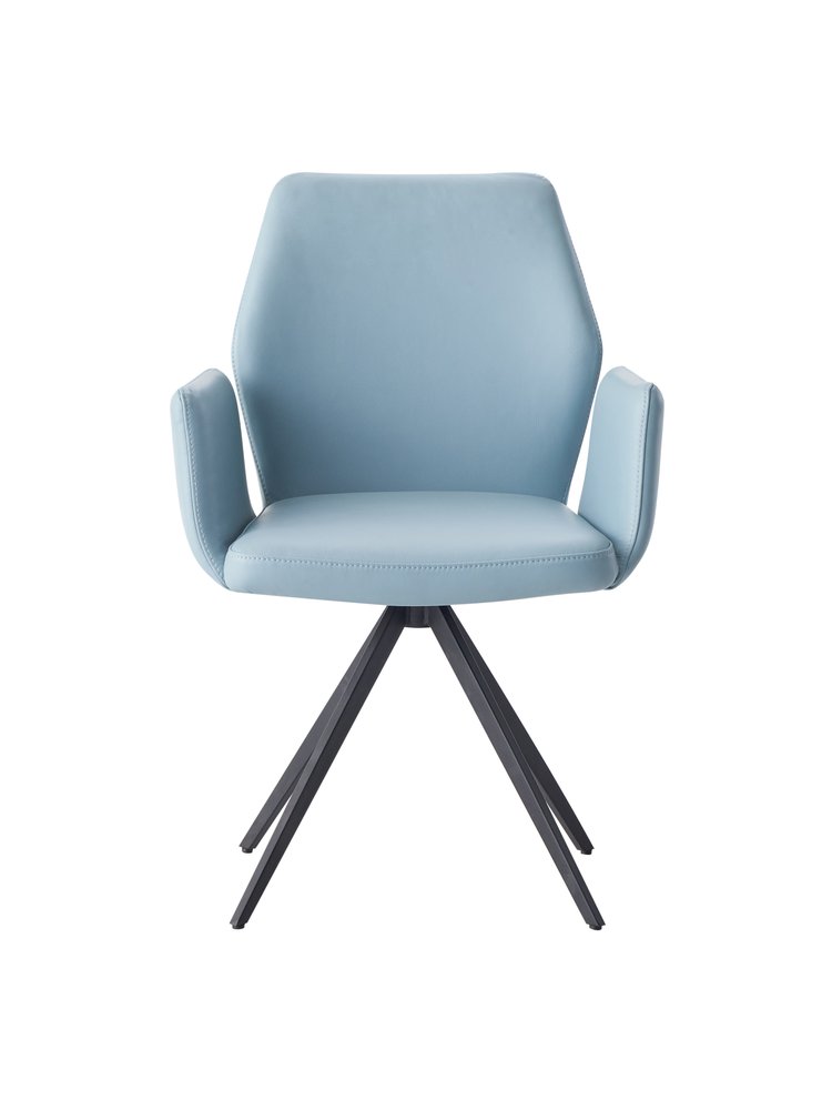 24" Light Blue Spider Dining Chair