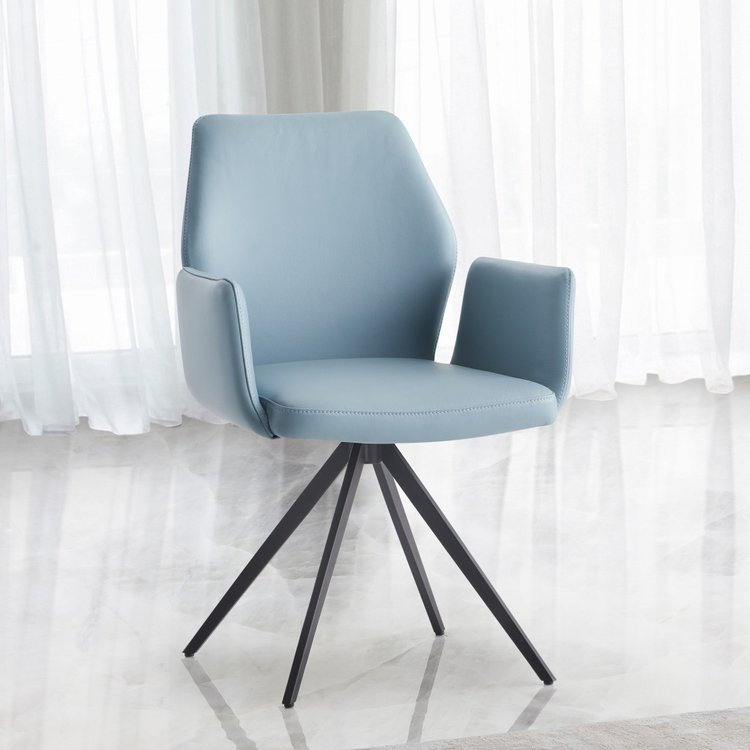 24" Light Blue Spider Dining Chair