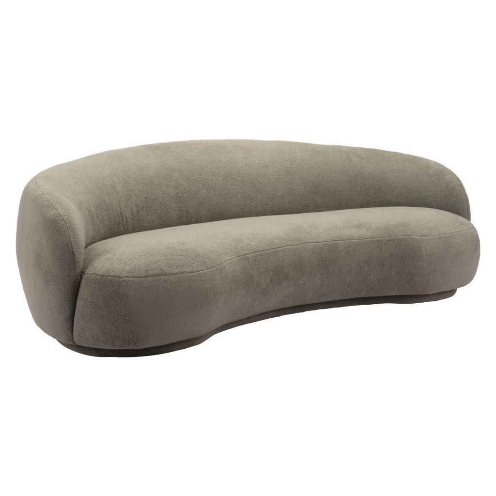 93" Modern Tibet Curved Sofa