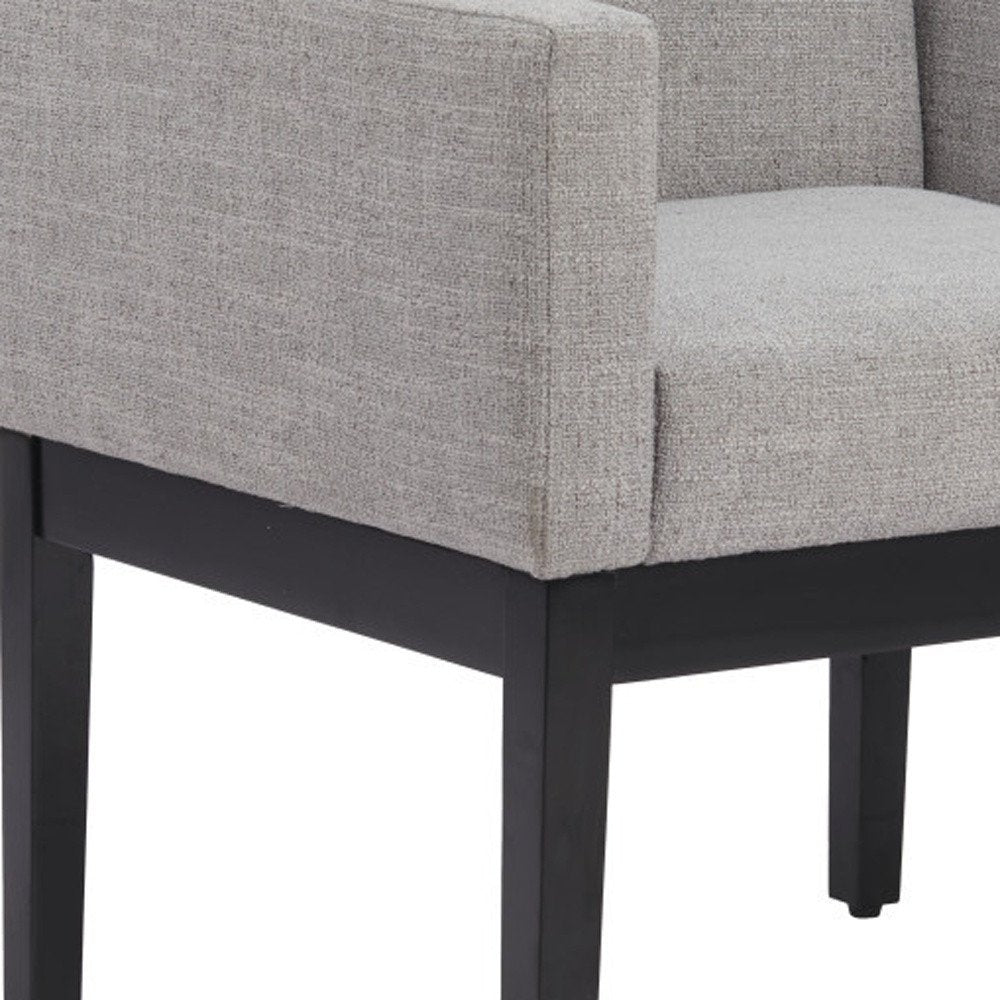 25" Contemporary Track Arm Dining Chair