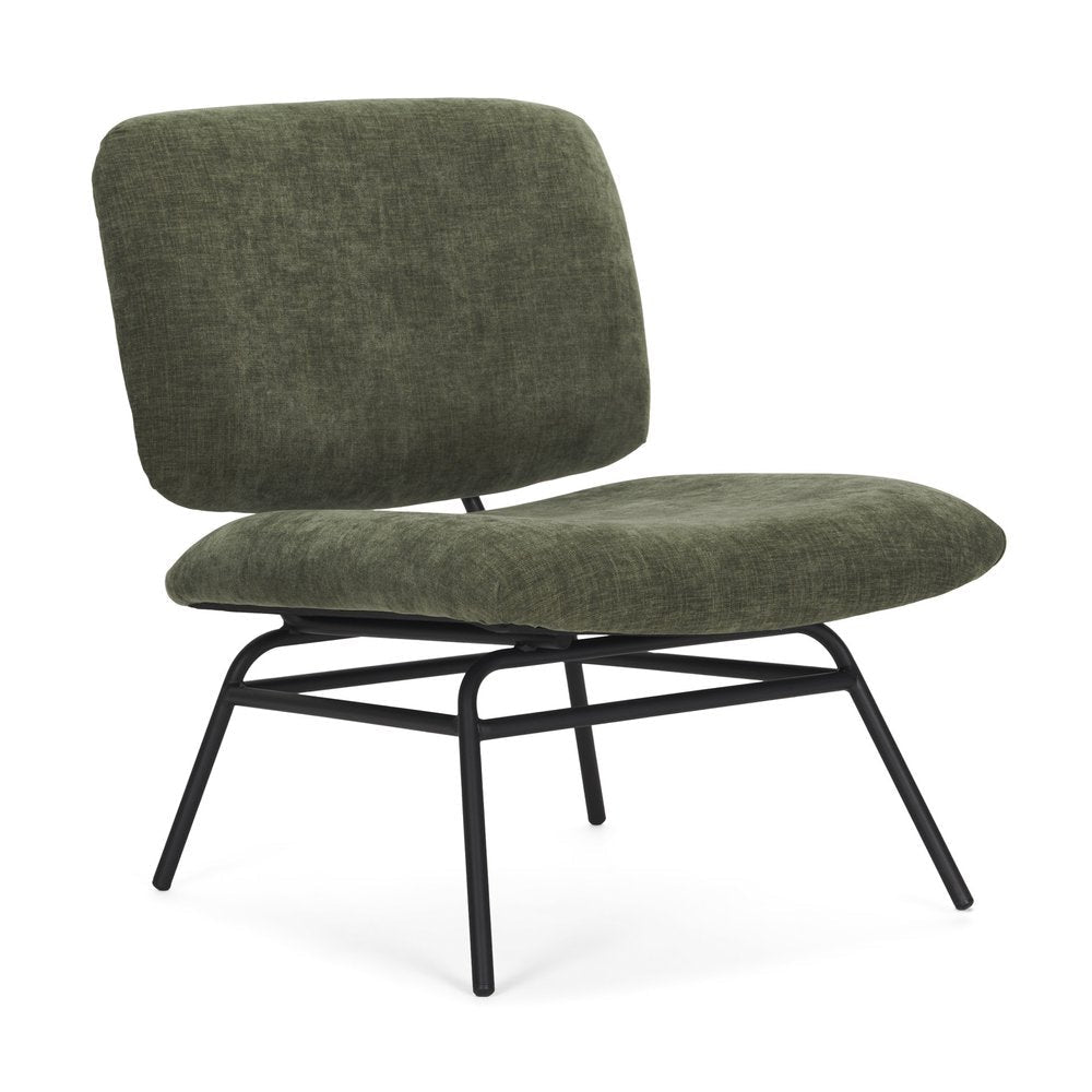 30" Chenille Slipper Chair