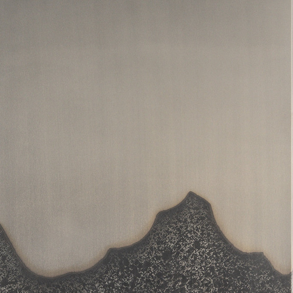 24" x 45" Gray "Raum" Metal Wall Art