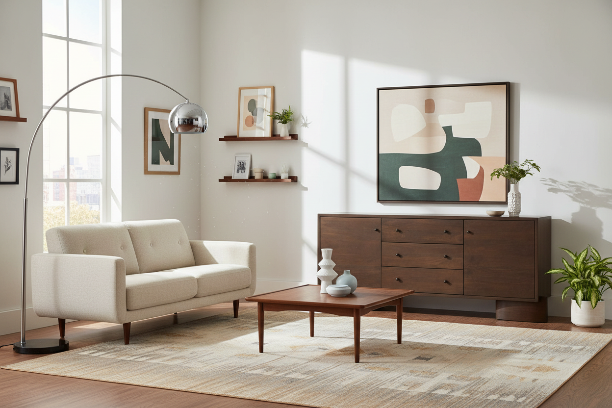 76" Wood Three Drawer Pedestal Sideboard
