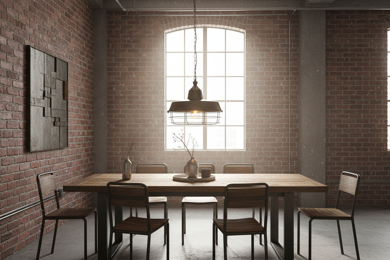 14" Gold Industrial Saucer Light with Shade