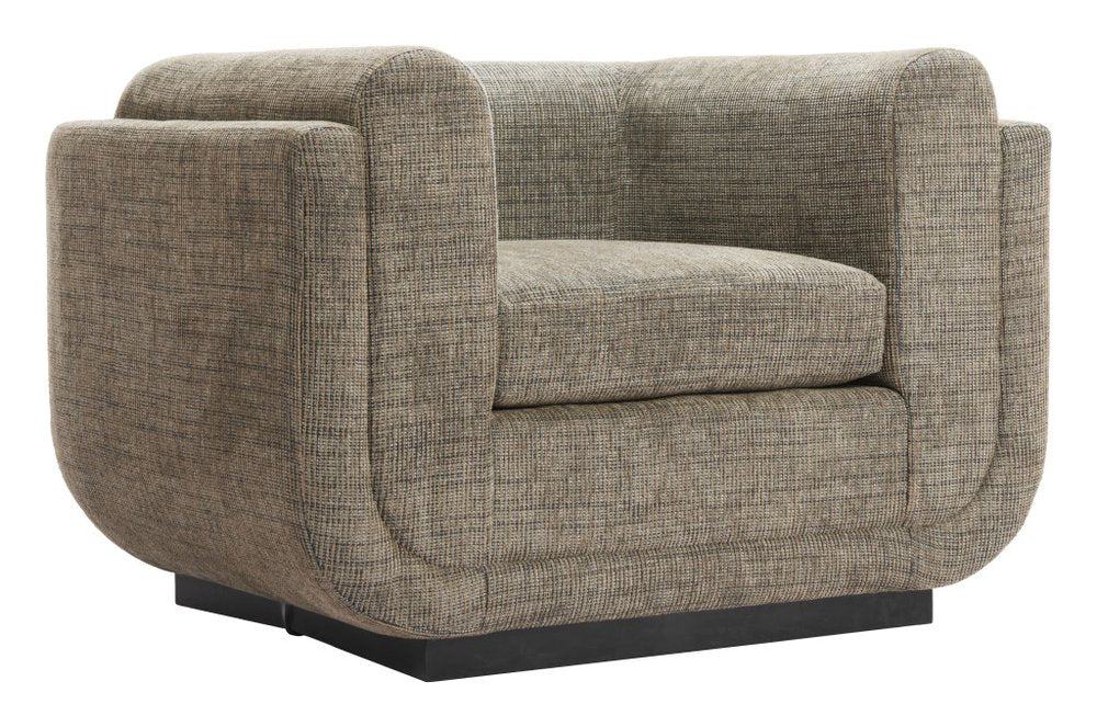 41" Green and Black Key Club Chair