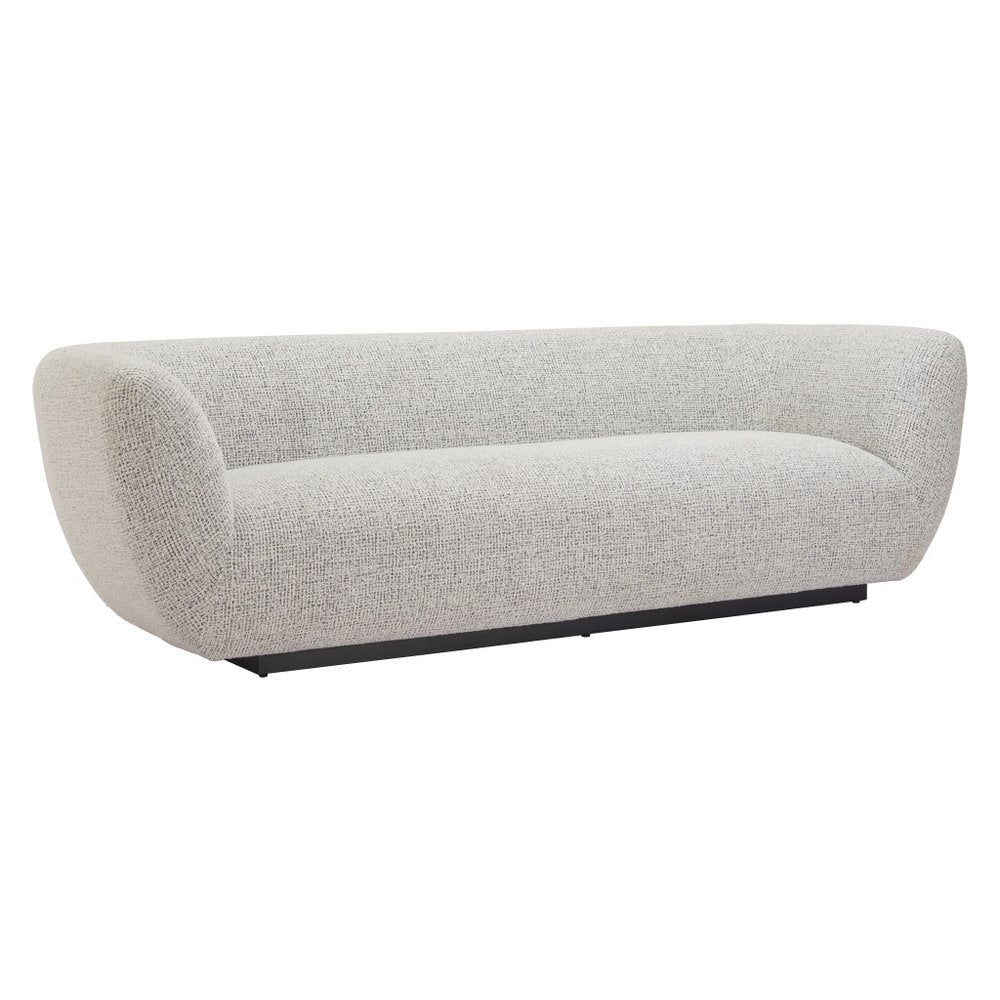 96" Zambet Light Gray Sofa