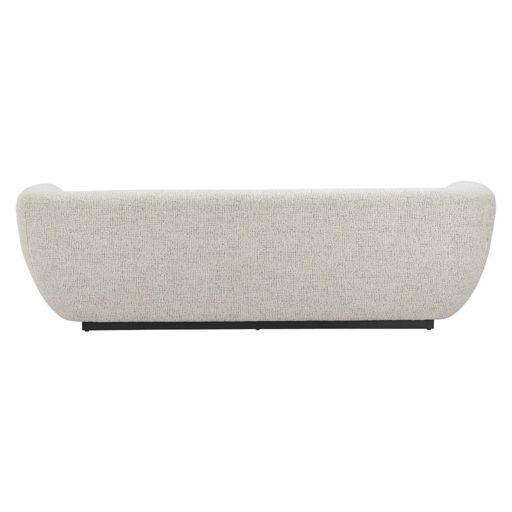 96" Zambet Light Gray Sofa