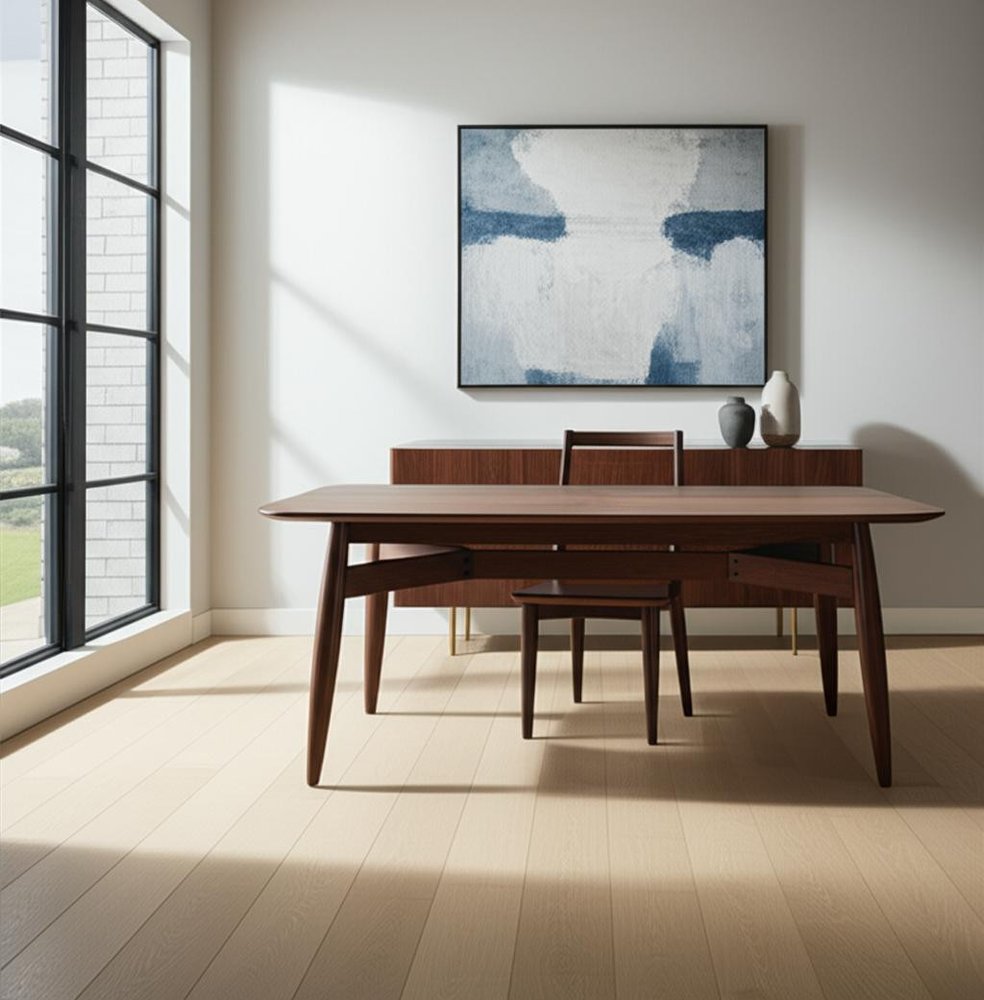 78" Espresso Wood Dining Table