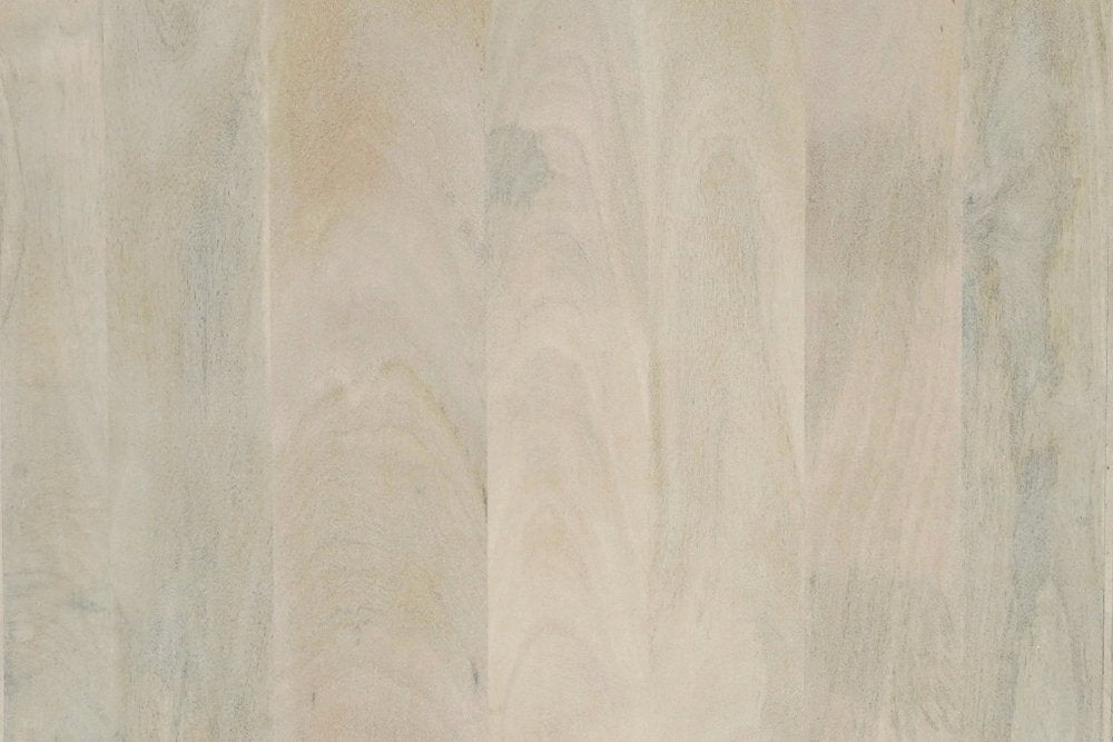 51" White Wood Arches Coffee Table