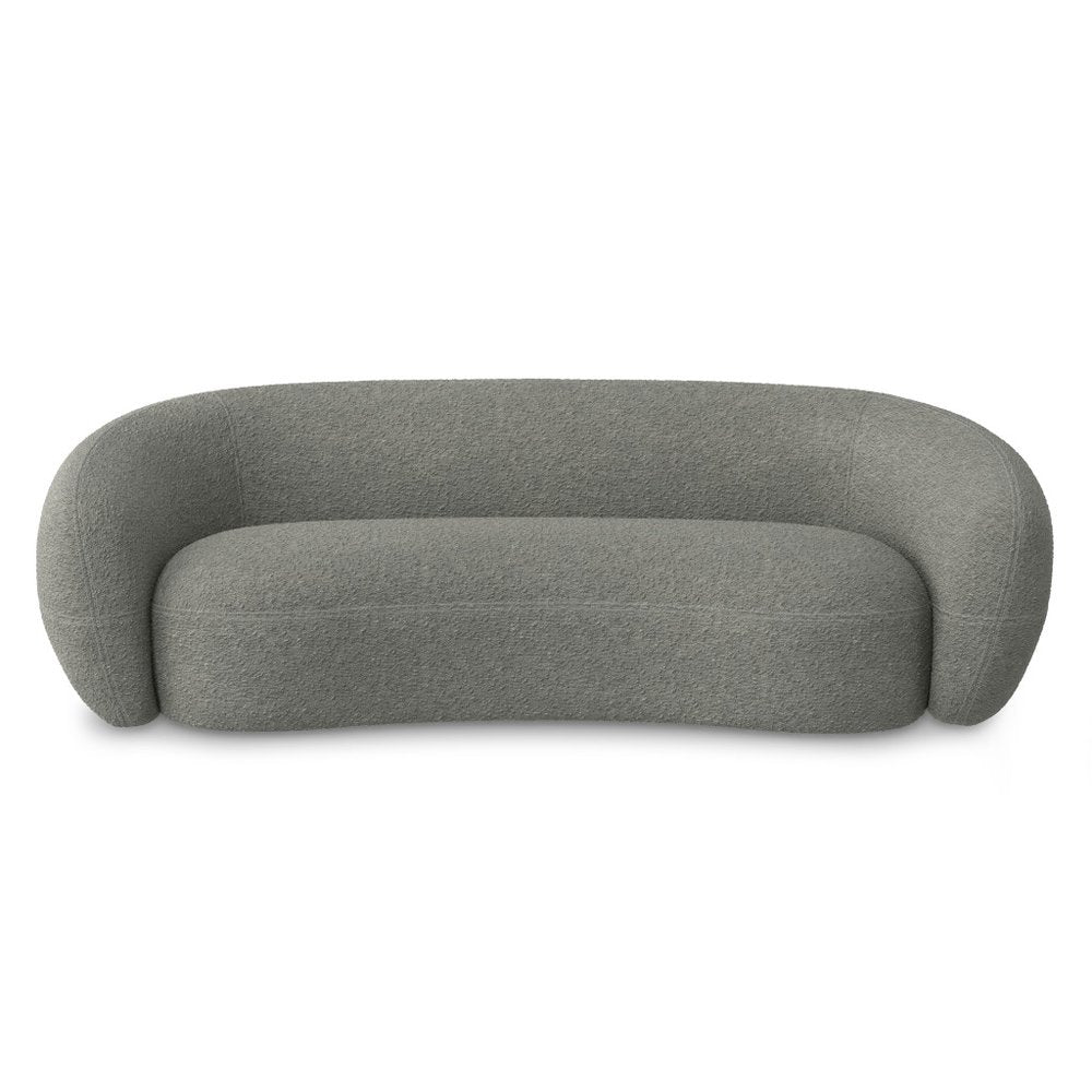 89" Modern Curved Sofa