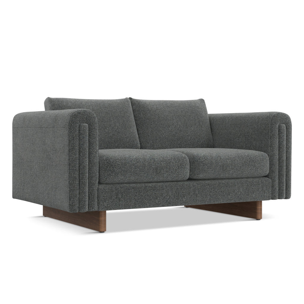 61" Arch Arm Contemporary Loveseat