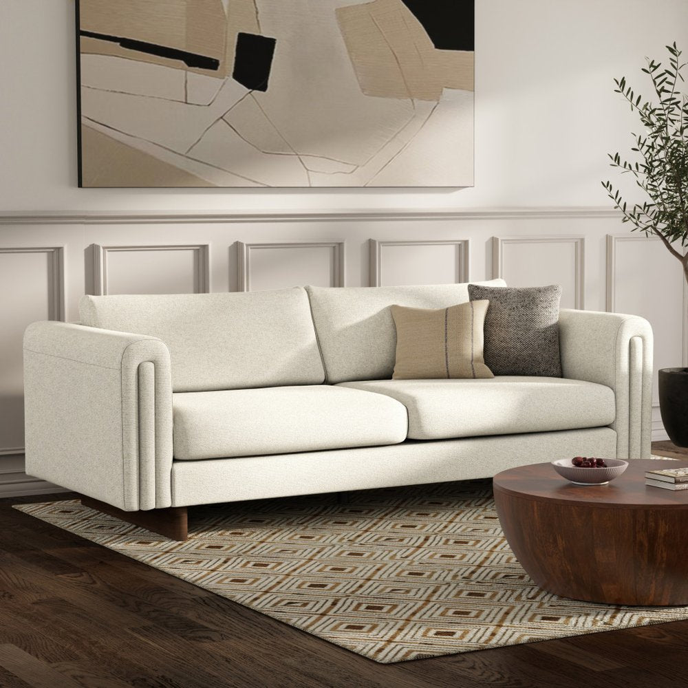 84" Arch Arm Contemporary Sofa