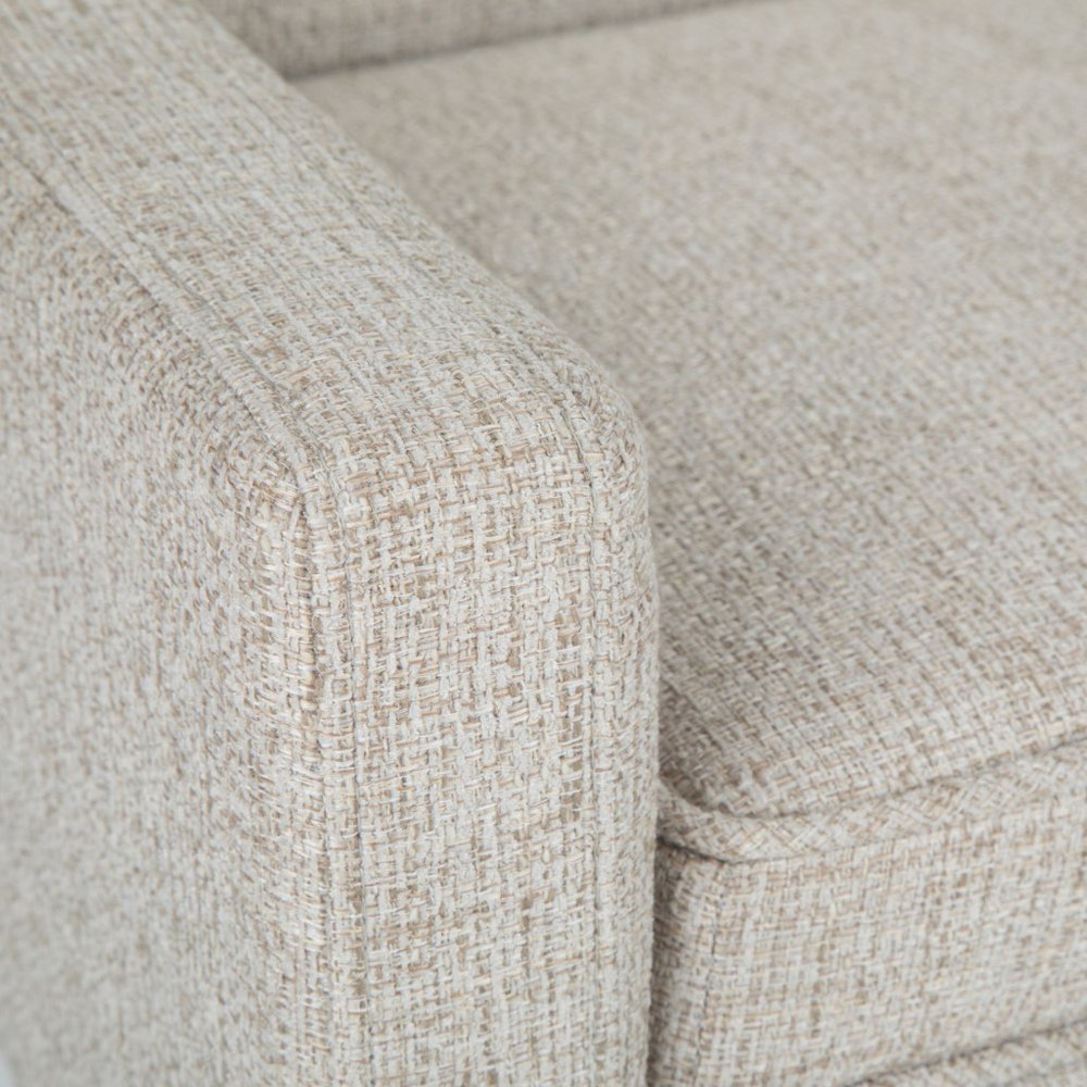 50" Slope Arm Upholstered Bench
