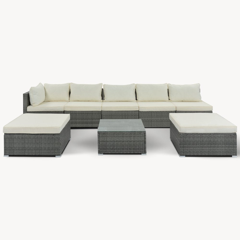 112" 8 pc. Sectional with Chaise