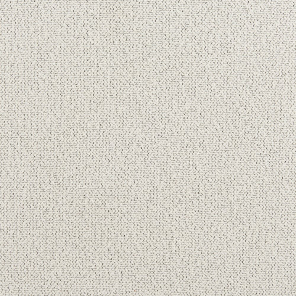 73" White and Brown Polypropylene and Rattan Sofa