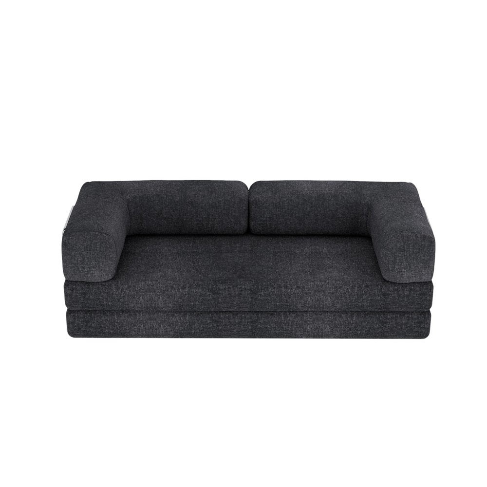 82" Chenille Modular Sleeper Sofa