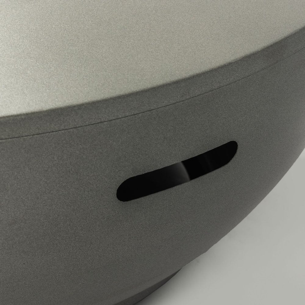 50000 BTU 36" Gray Bowl Propane Fire Pit