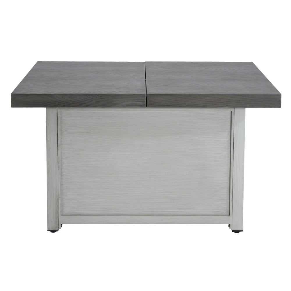 50000 BTU 60" Gray Extendable Top Propane Fire Pit