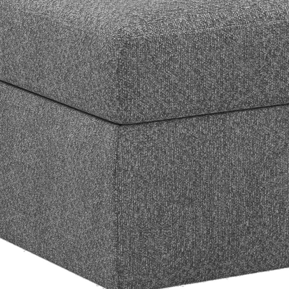 30" Velvet Storage Ottoman