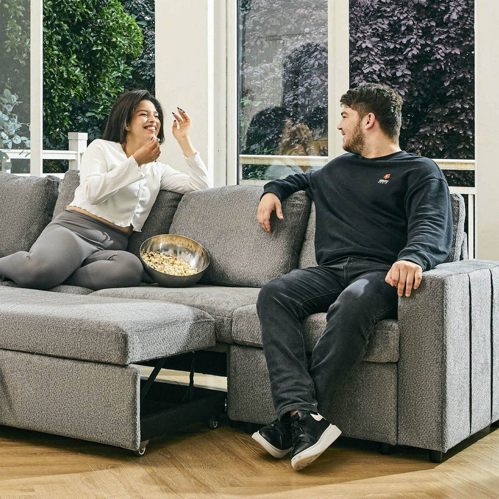 30" Velvet Storage Ottoman