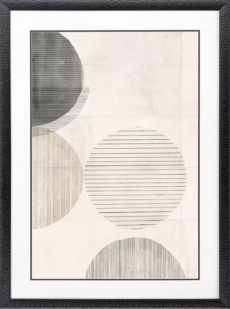 33" x 45" Stitched "Spheres" Wall Art