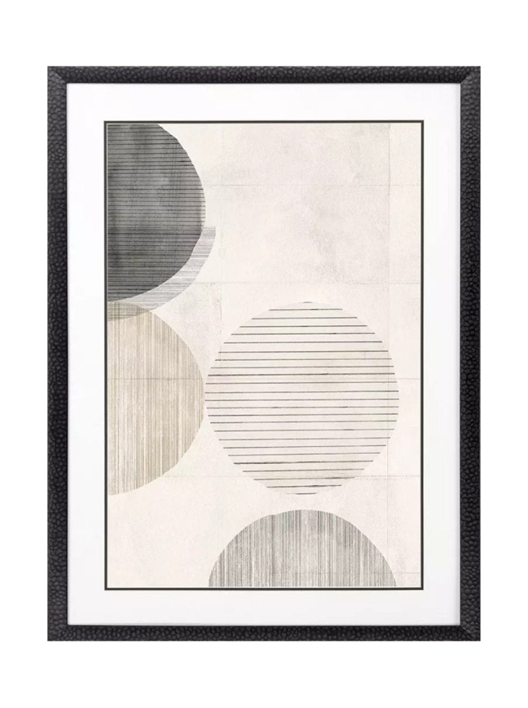 33" x 45" Stitched "Spheres" Wall Art