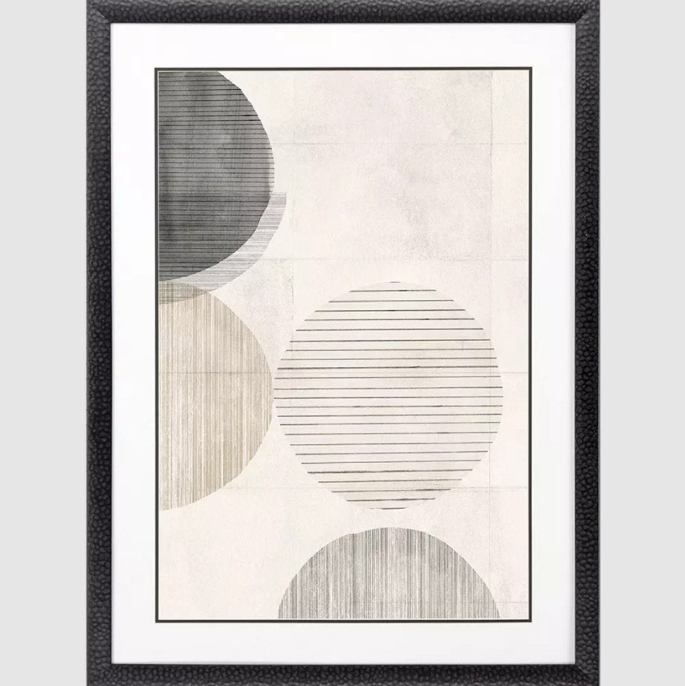 33" x 45" Stitched "Spheres" Wall Art