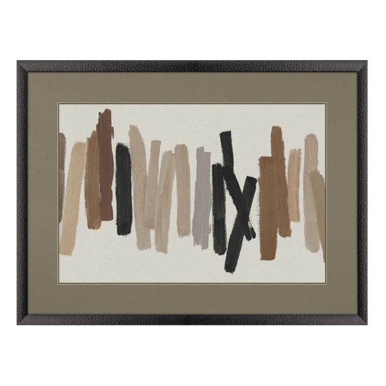47" x 35" "Strokes" Framed Wall Art