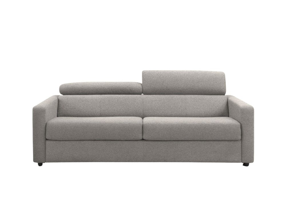 81" Light Gray Fabric Sleeper Sofa