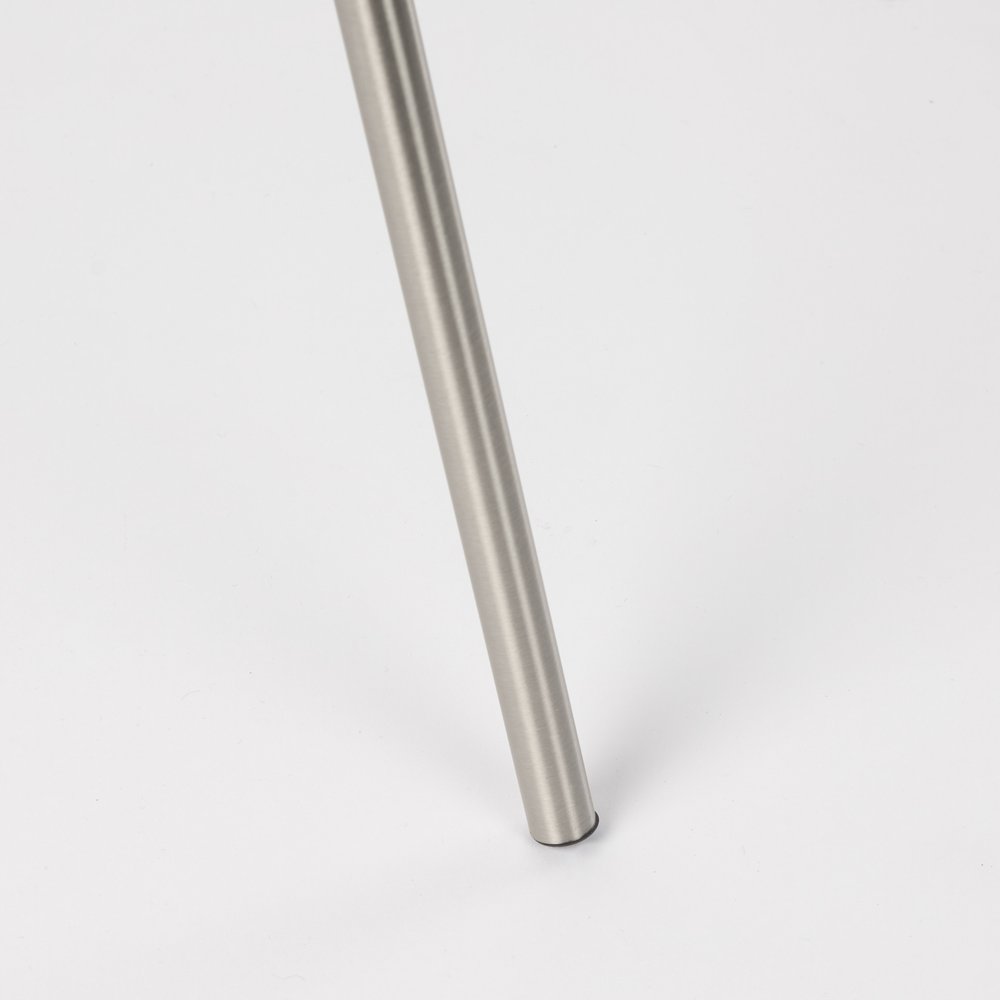 62" Beige Mid-Century Floor Lamp