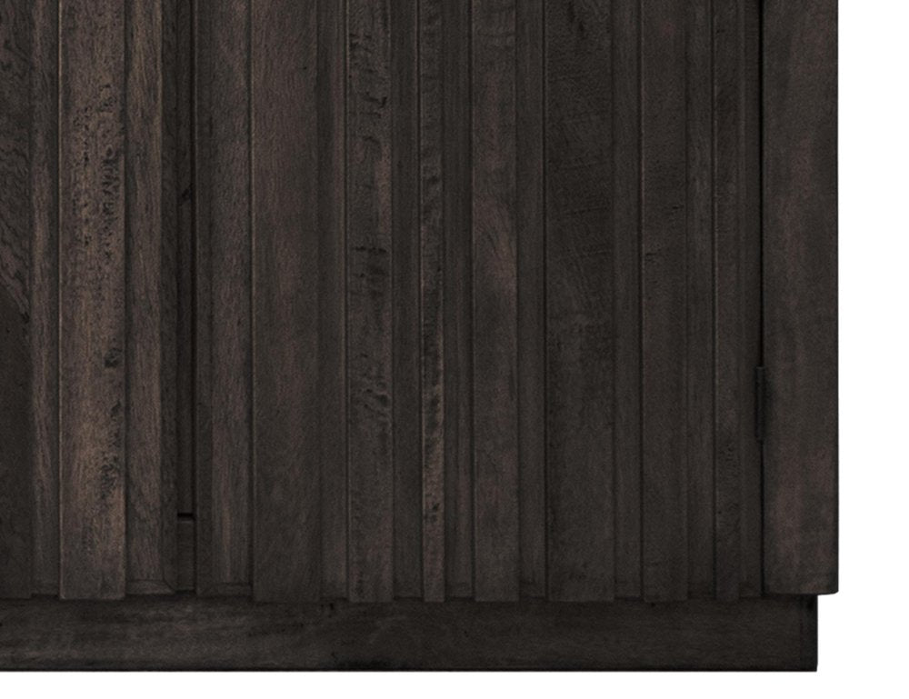 61" Fluted Wood Sideboard