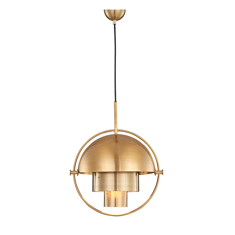 15" Half Circle Pendant Light (Multiple Colors)