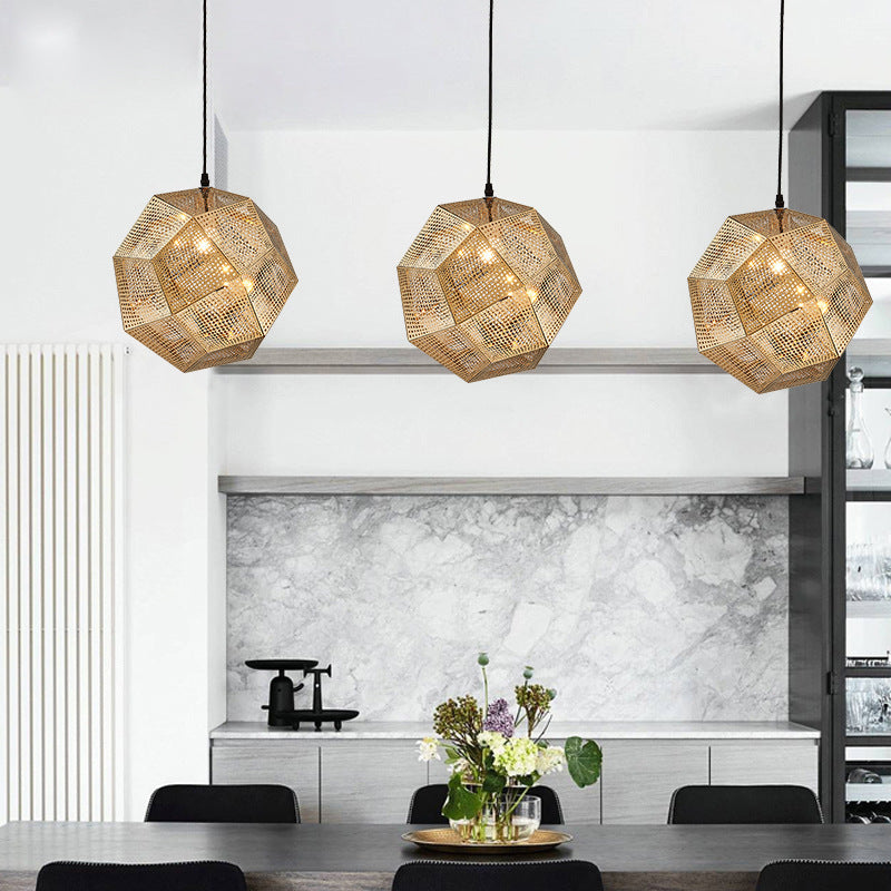 Modern Polyhedral Pendant Light (Multiple Variations)