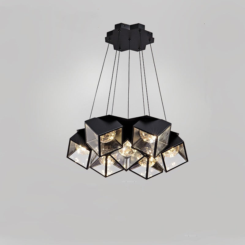 Modern Multi-Cube Chandelier (Multiple Variations)